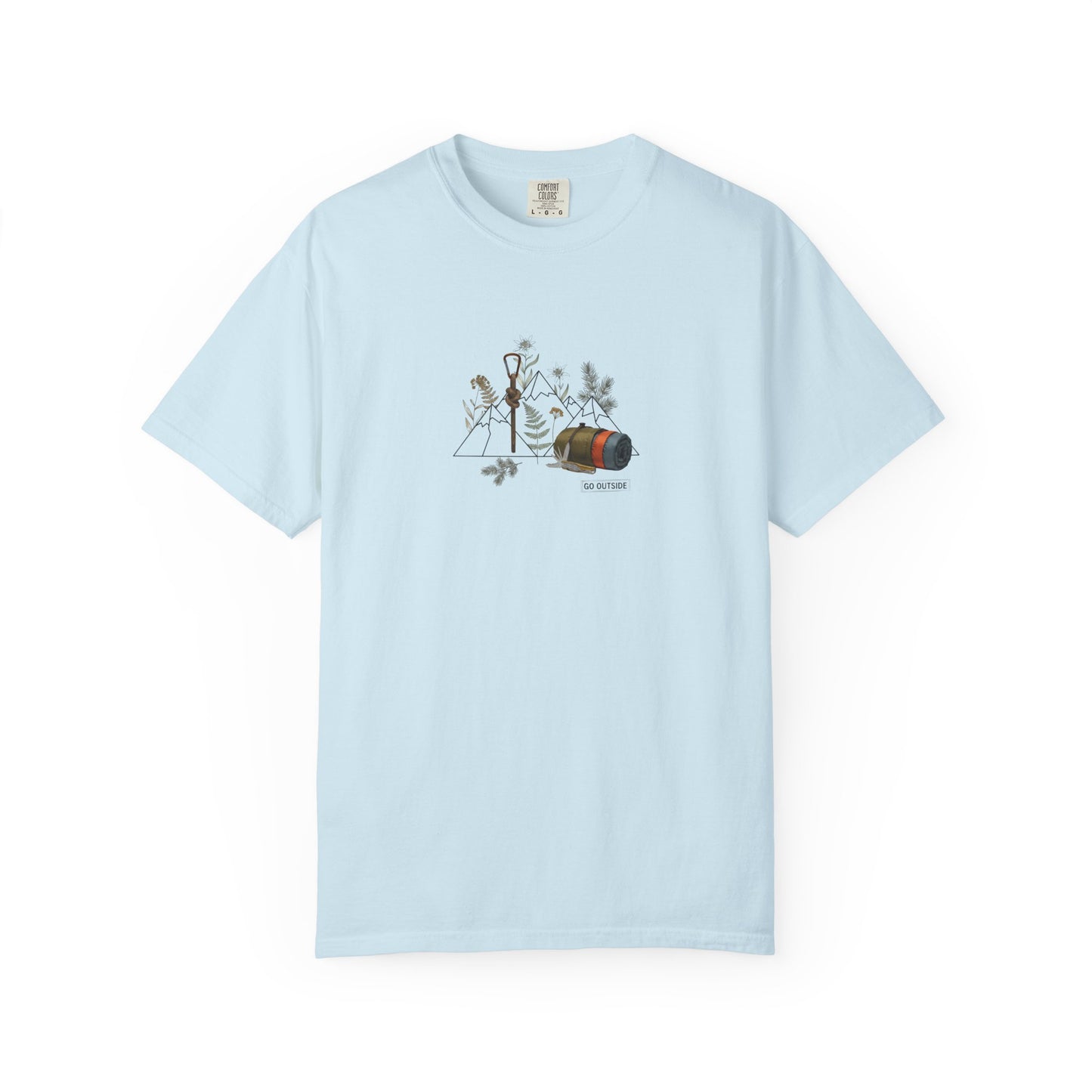 Mountains Camping Outdoors Tee | Adventure Gear Graphic T-Shirt