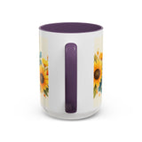 Every Day Is A Fresh Start mug | Floral sunflower coffee mug
