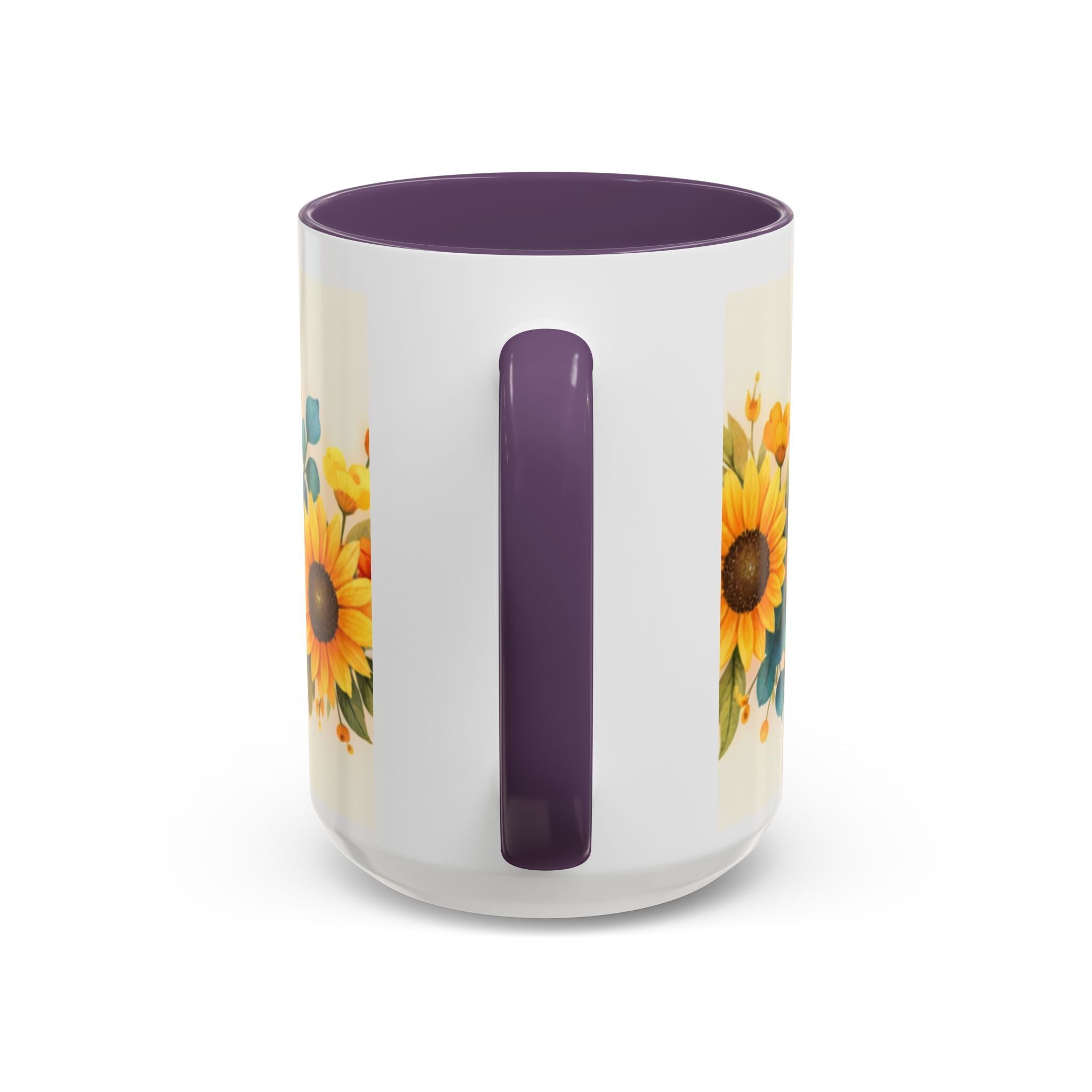 Every Day Is A Fresh Start mug | Floral sunflower coffee mug
