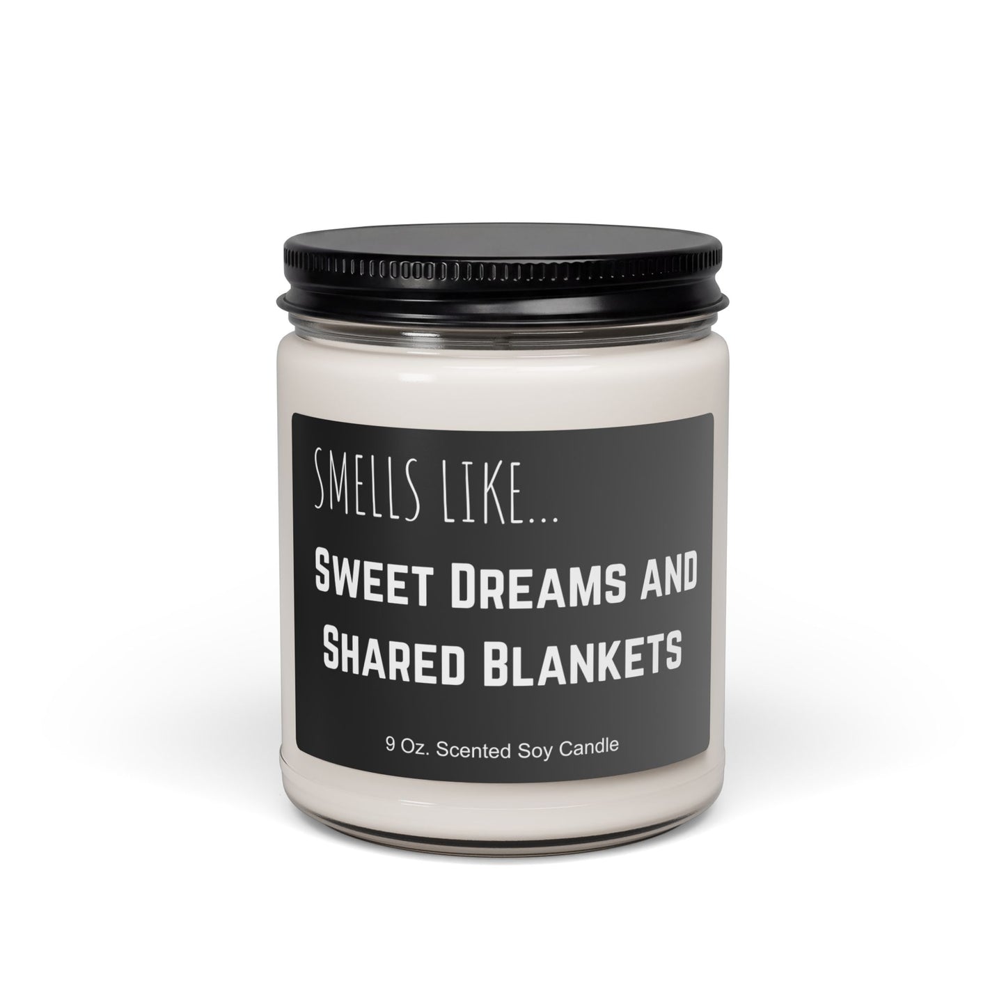 Sweet Dreams Shared Blankets Scented Soy Candle, Cozy Home Ambiance Gift