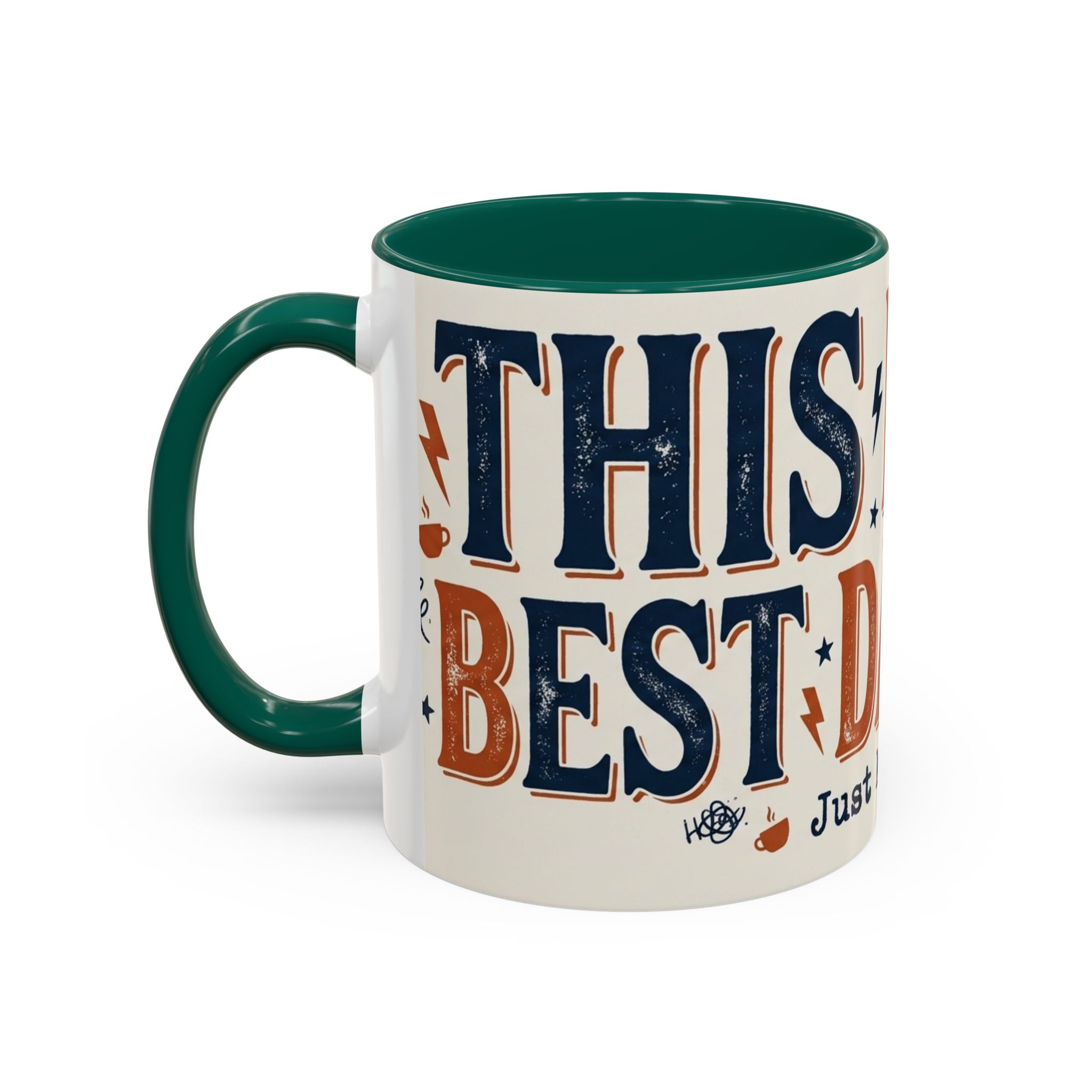 This Is The Best Day Ever mug | Retro typography coffee cup