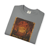 Route 66 Desert Sunset T-shirt | Vintage Road Trip Tee