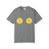Lemon Wheel Bicycle T-shirt | Citrus Bike Graphic Tee