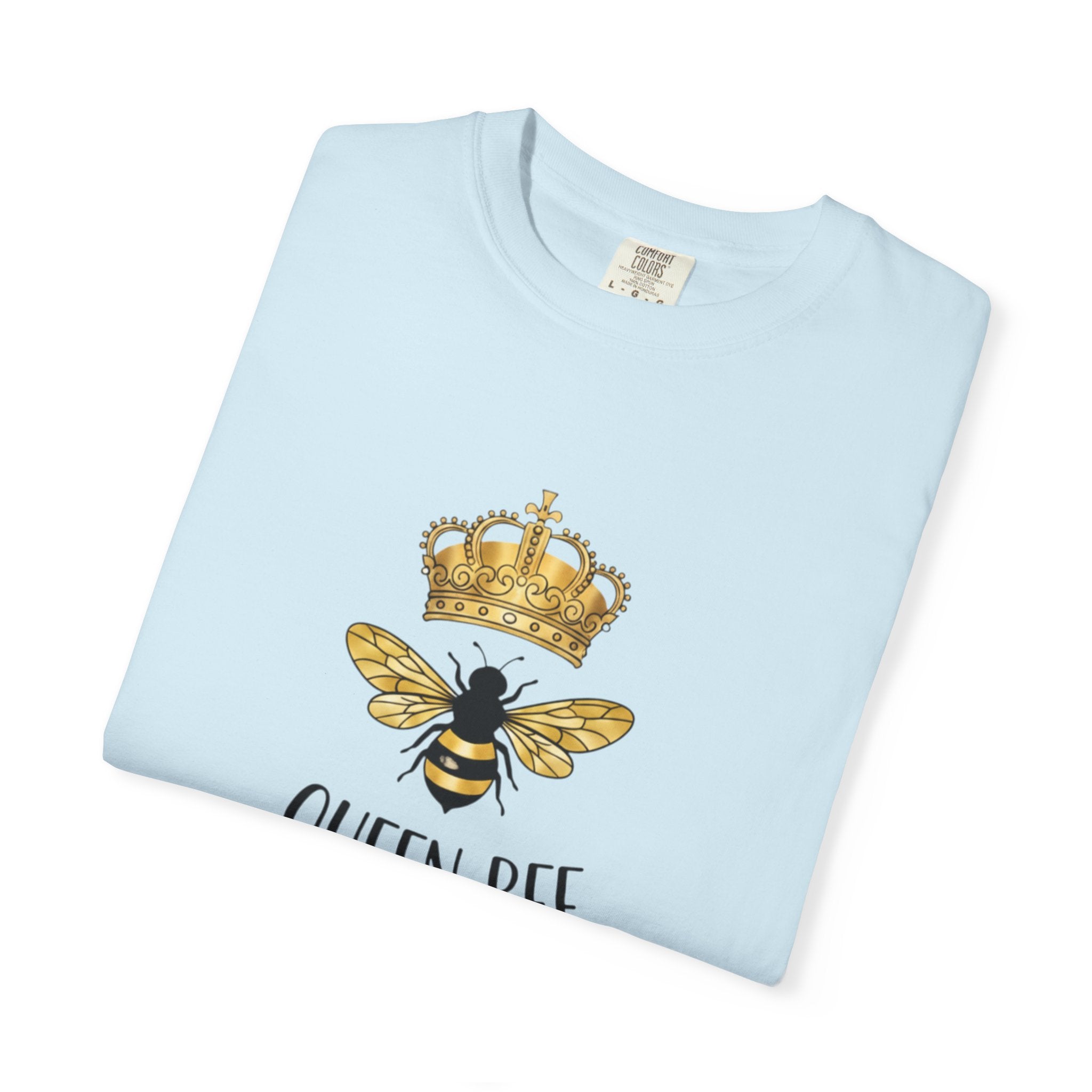 Queen Bee crown illustration T-Shirt | bee graphic tee