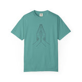 Yoga Namaste Praying Shirt – Unisex Spiritual Hands Henna Tattoo Tees