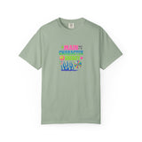 Main Character Energy T-shirt | Colorful Flame, Smiley Icons