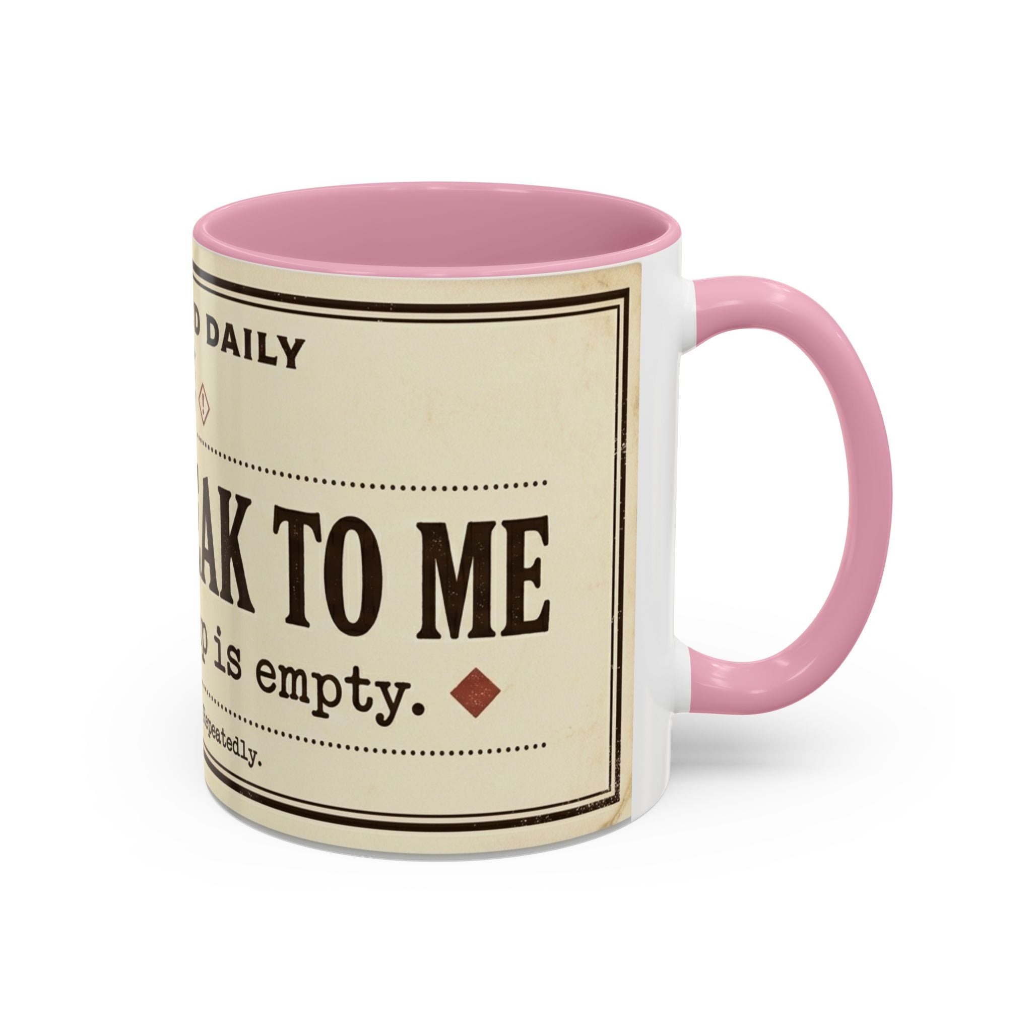 Do Not Speak To Me Mug | Prescription Coffee Mug, Funny Morning Quote