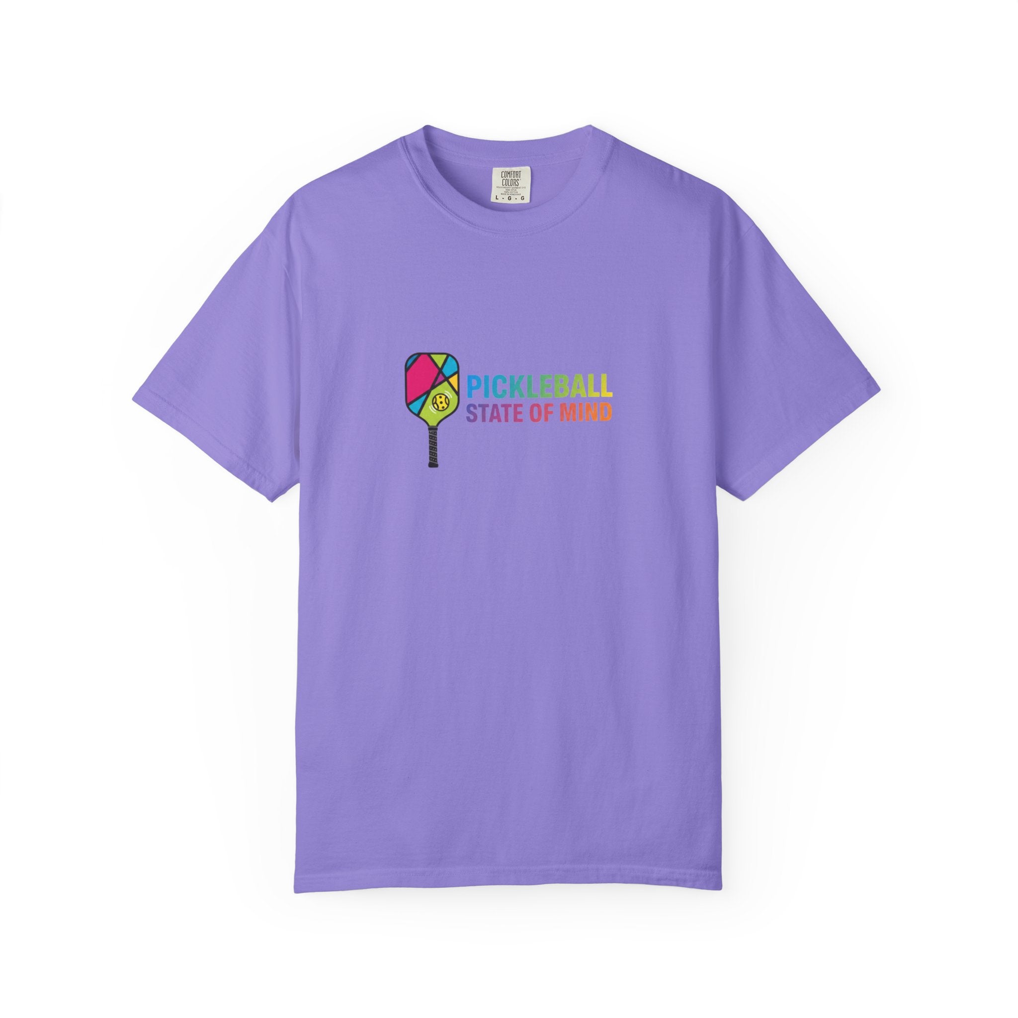 Pickleball State of Mind T-shirt | Colorful Paddle Graphic