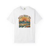 Road Trip '76 T-shirt | Vintage Camper Van Sunset Graphic