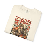 The Reign of Catzilla Unisex Garment-Dyed T-shirt
