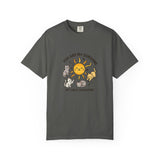 You Are My Sunshine Cat Illustration T-shirt | Cute Sun and Kittens