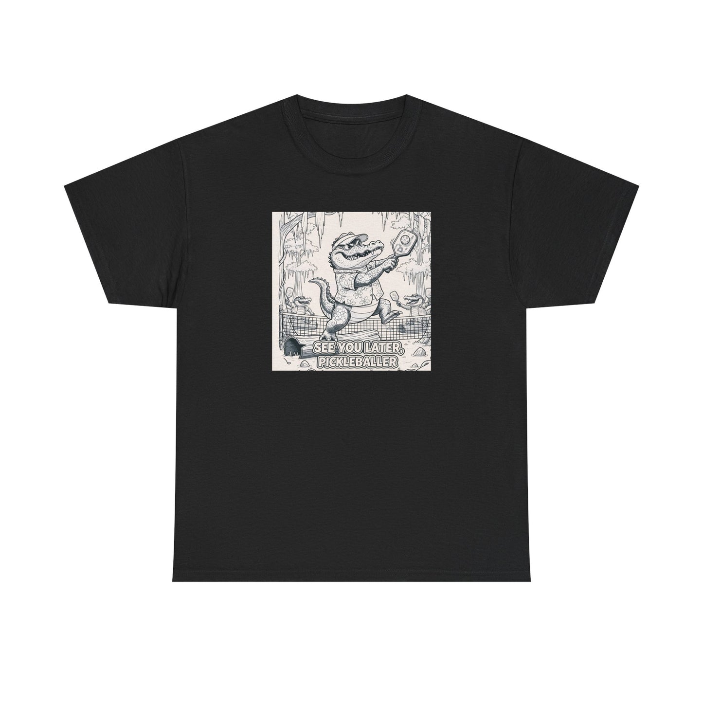 Albert "The Volley" Gator Unisex Heavy Cotton Tee