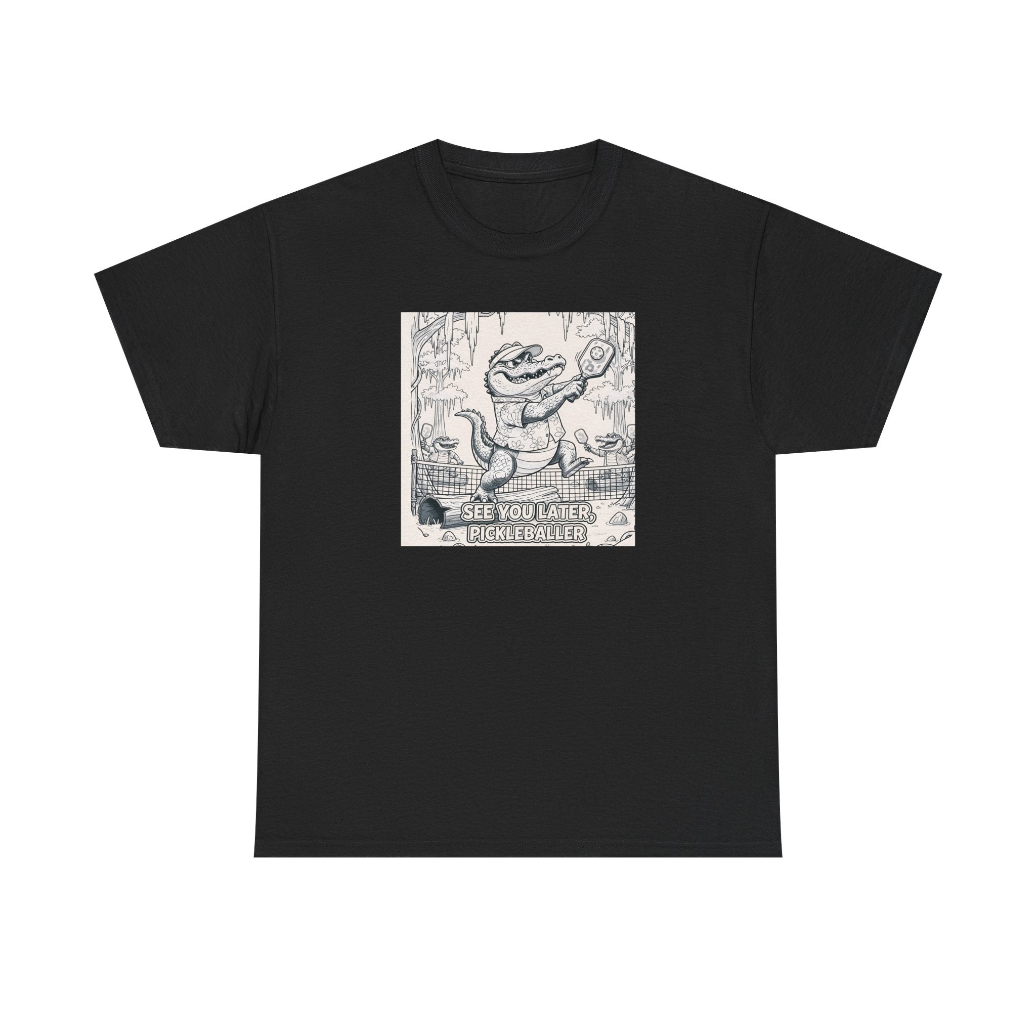 Albert "The Volley" Gator Unisex Heavy Cotton Tee
