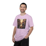 Capybara Venice Gondola Sunset T-shirt | Scenic Canal Travel Art