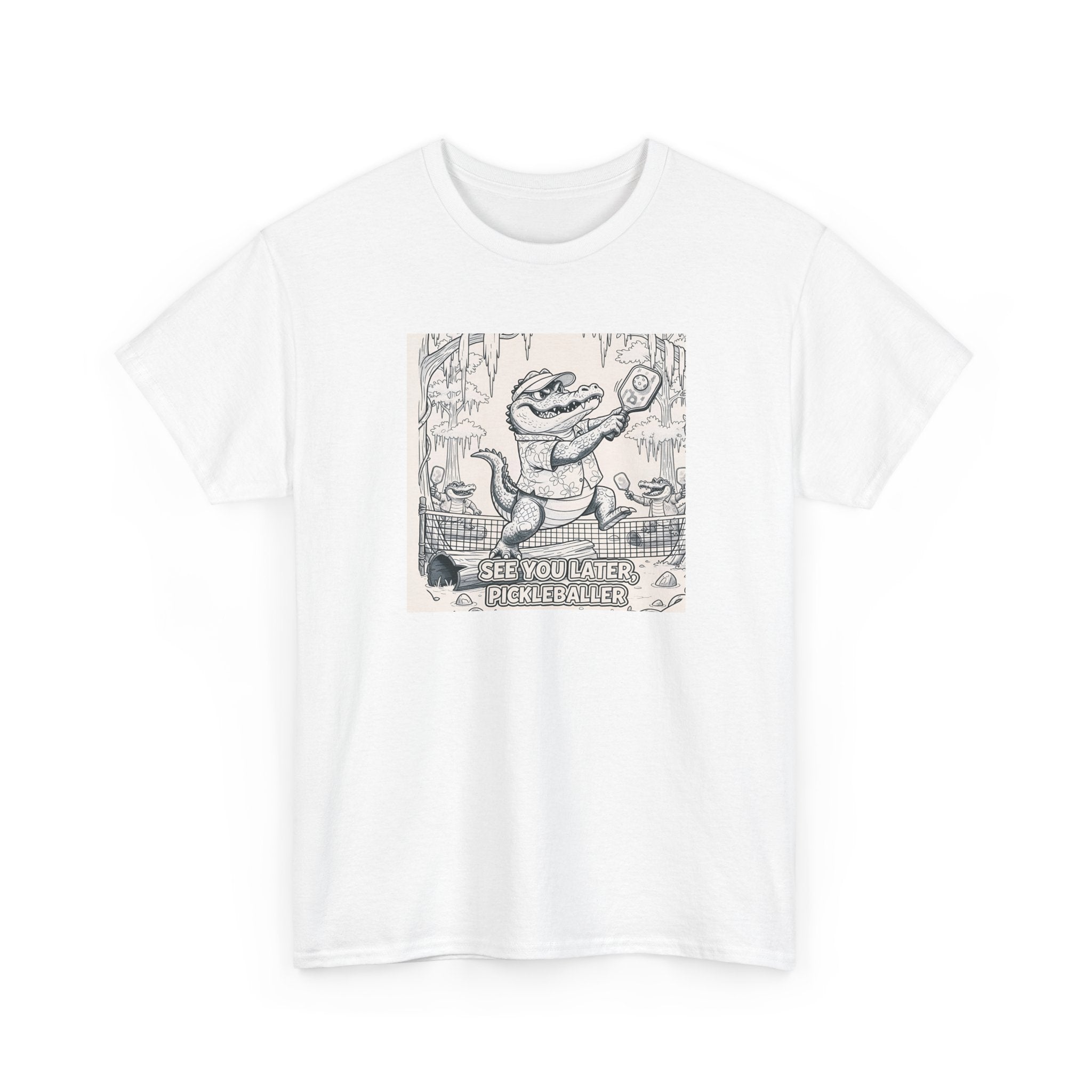 Albert "The Volley" Gator Unisex Heavy Cotton Tee