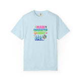 Main Character Energy T-shirt | Colorful Flame, Smiley Icons