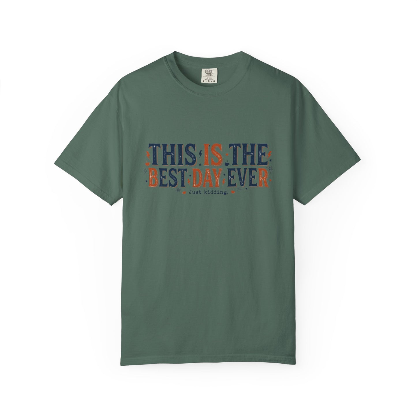 This Is The Best Day Ever shirt | Retro floral typography tee