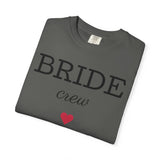 Bride Crew T-Shirt | Bachelorette Party Tee, Heart Bridesmaid Shirt