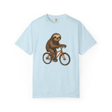 Sloth Bicycle Shirt – Funny Riding Bike Illustration Tees for Cycling Lover
