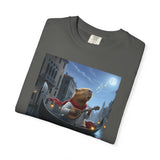 Capybara Gondolier Venice Night T-shirt | Romantic Venetian Canal Illustration