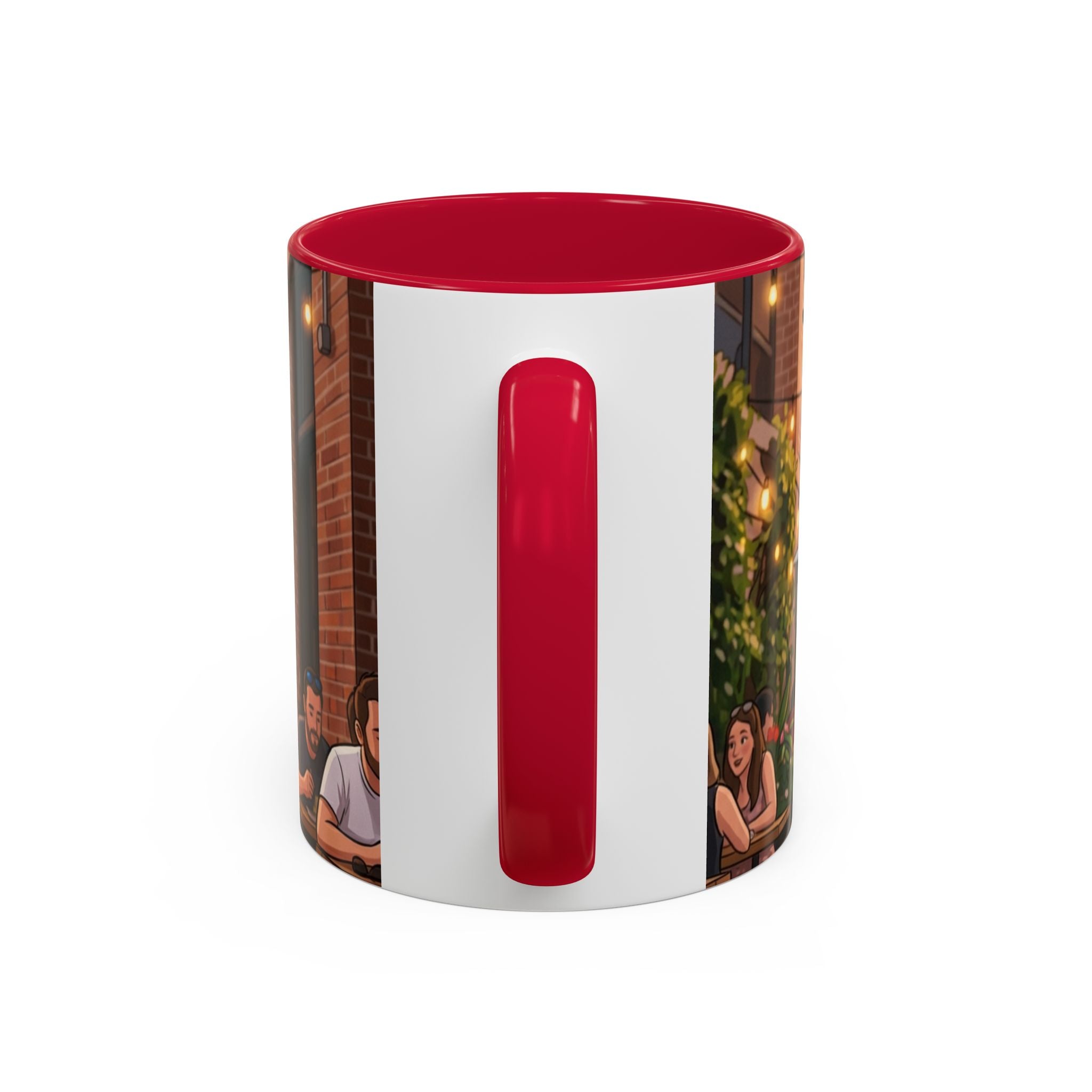 Sarcastic Girl Illustration Mug | 11oz or 15oz Colorful Ceramic