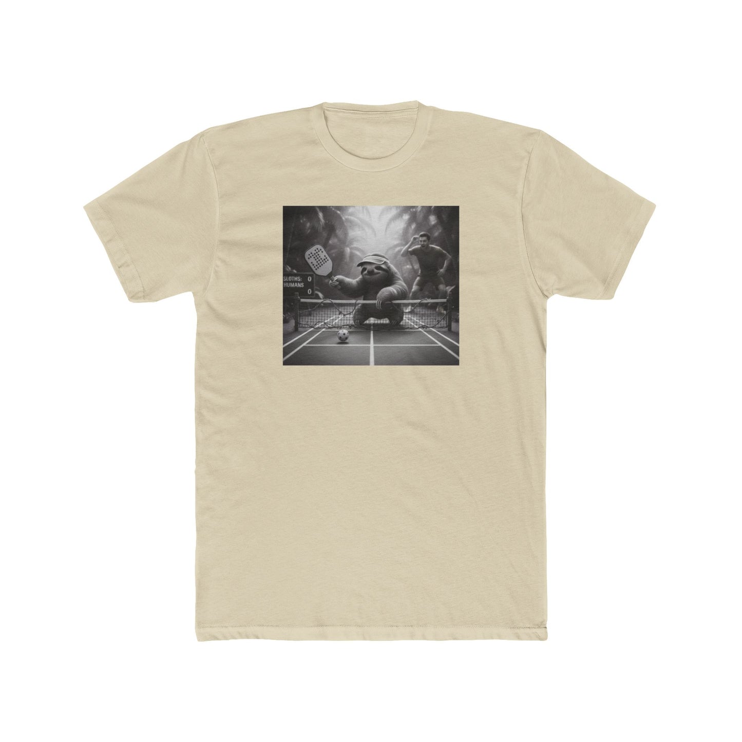 Dink-Shot Sloth Pickleball Tee | Slow-Motion Sportswear Parody