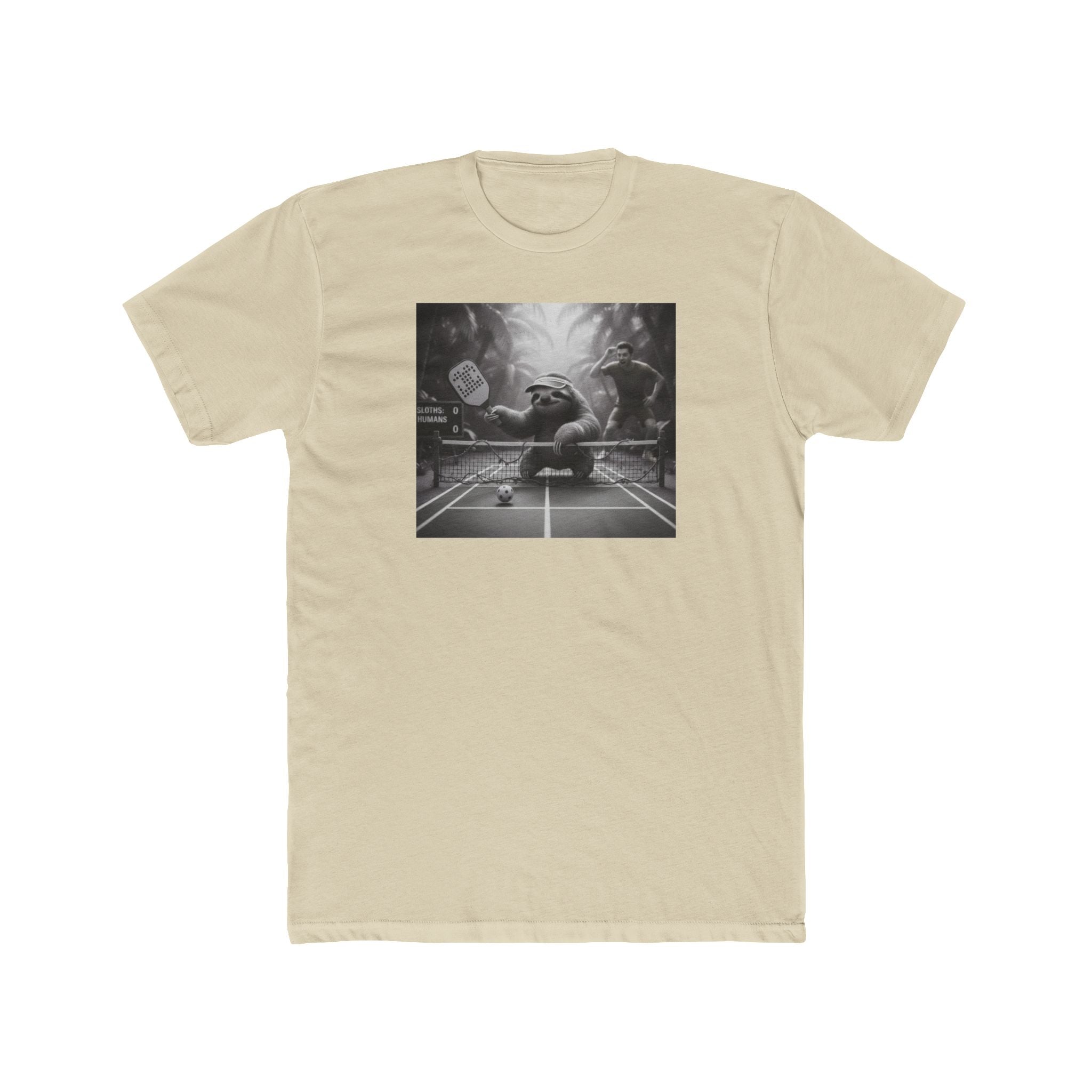 Dink-Shot Sloth Pickleball Tee | Slow-Motion Sportswear Parody