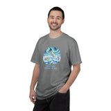 Arctic Rally Polar Bears Playing Pickleball T-Shirt | Northern Lights Illustration