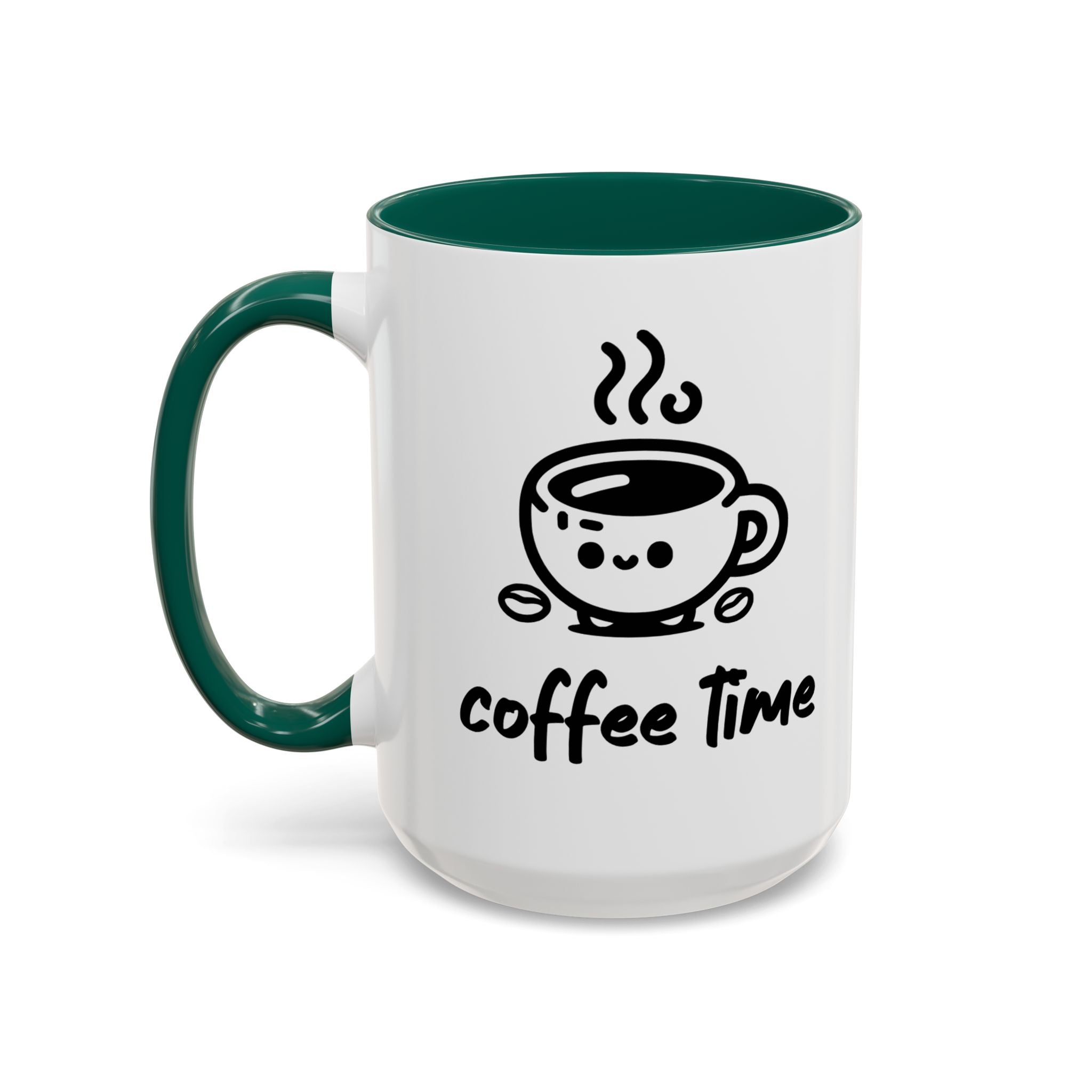 Kawaii Coffee Time Mug | Ceramic Coffee Mug