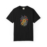 Sunflower and Wildflower Bouquet T-Shirt | Floral Botanical Garden Tee