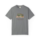 Beagle Pickleball Classroom Cartoon T-shirt | Dog Teacher Paw School Design