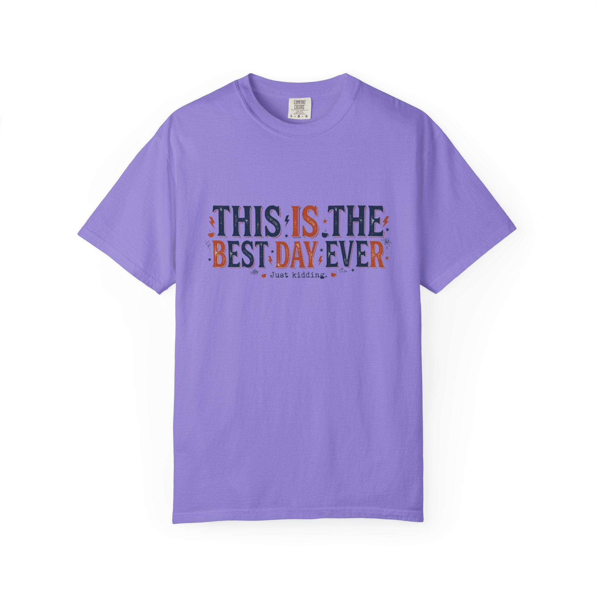This Is The Best Day Ever shirt | Retro floral typography tee