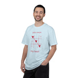 You Won My Heart tic tac toe T-shirt | Valentine heart game tee