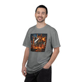 Giant Catzilla Kaiju Rampage T-Shirt | Neon City Monster Battle