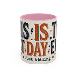This Is The Best Day Ever mug | Retro typography coffee cup