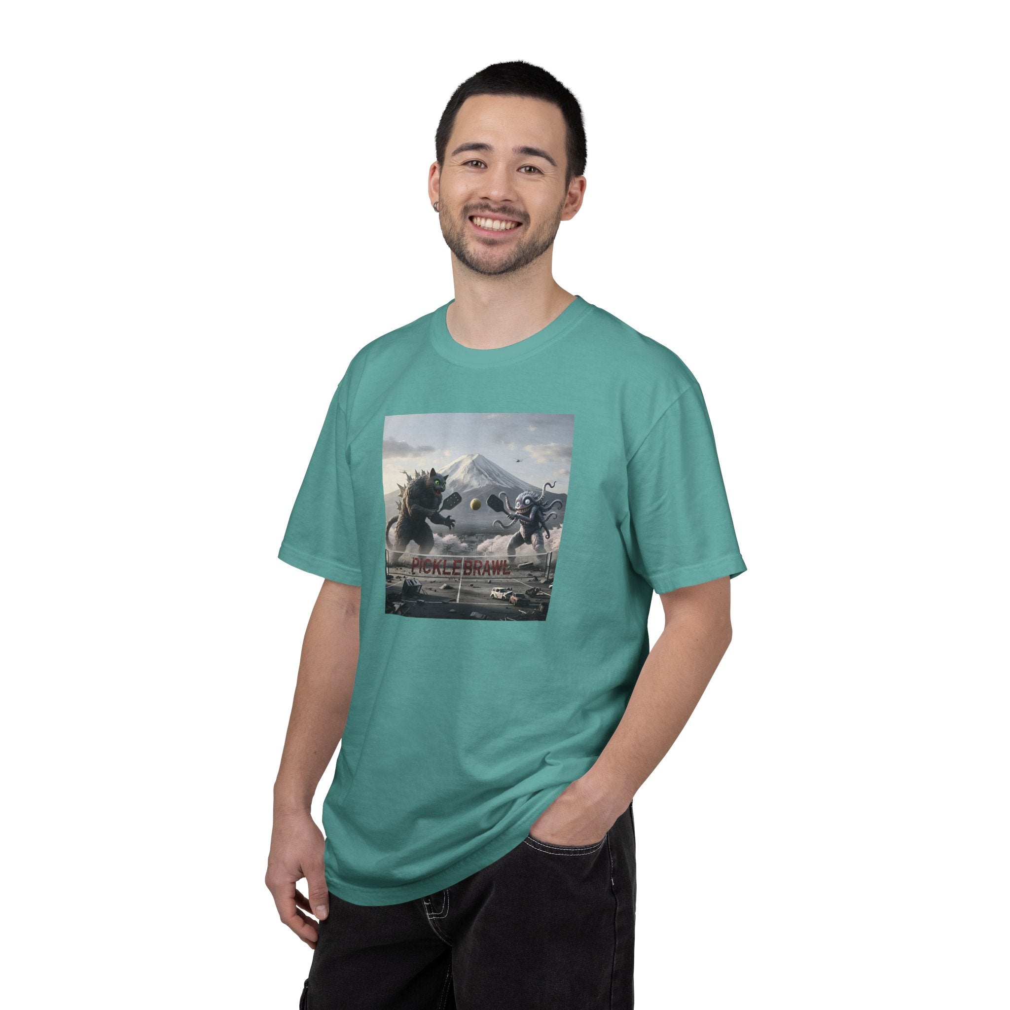 Pickle Brawl Monster Fight T-shirt |