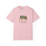 Beagle Pickleball Classroom Cartoon T-shirt | Dog Teacher Paw School Design