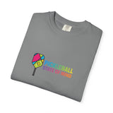 Pickleball State of Mind T-shirt | Colorful Paddle Graphic