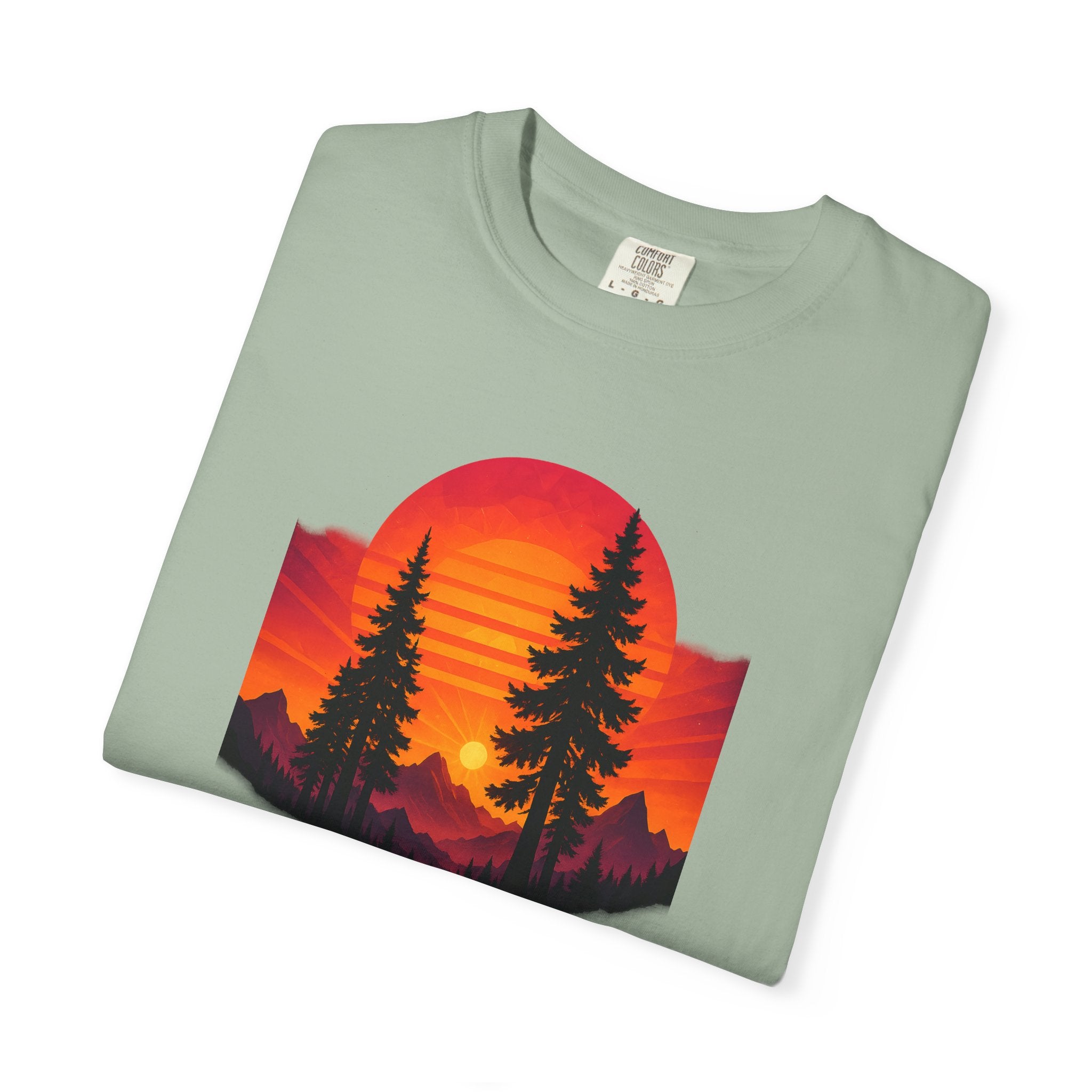 Mountain Sunset Pines T-shirt | Ridgeline Graphic