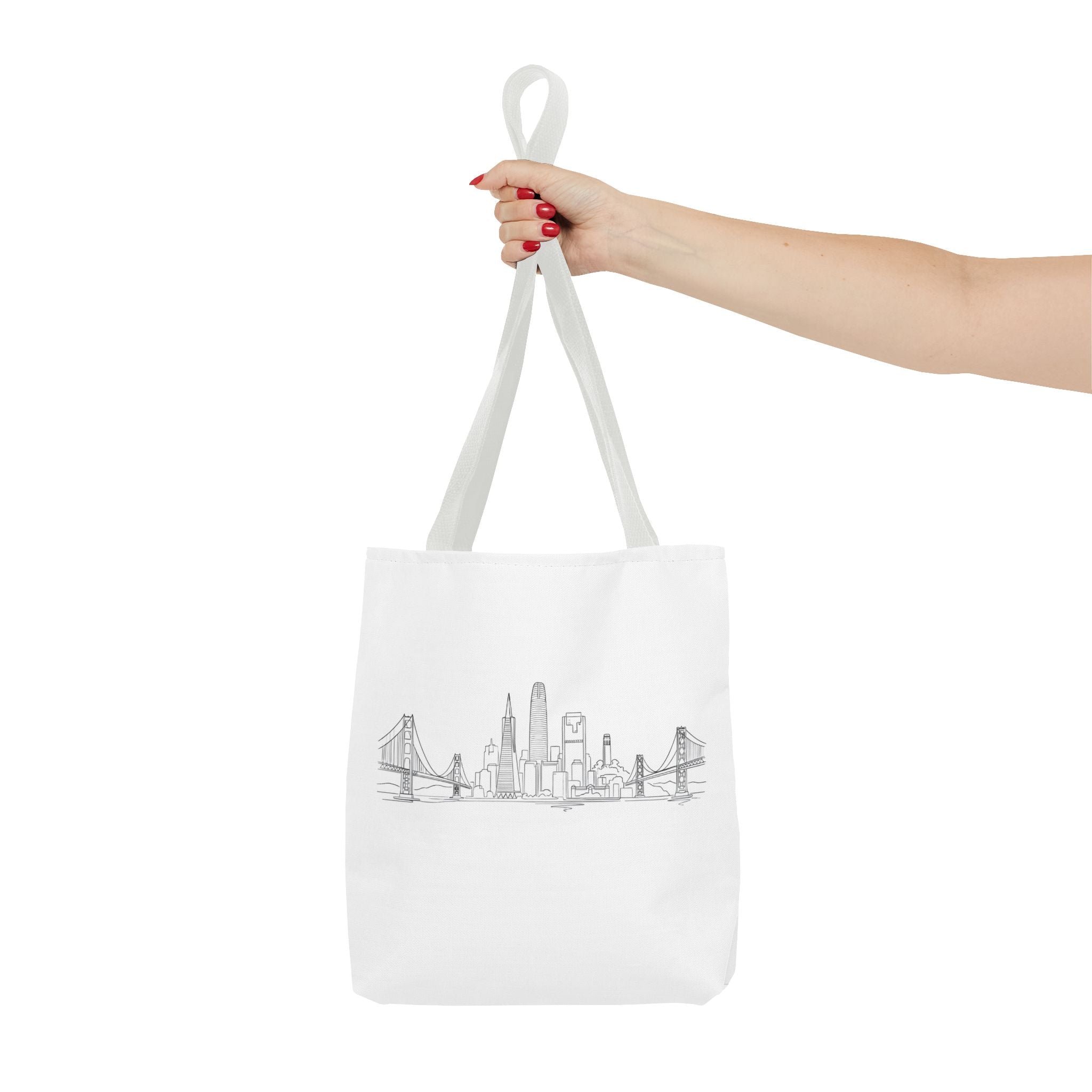 San Francisco Skyline Tote Bag | Minimal City Line Art