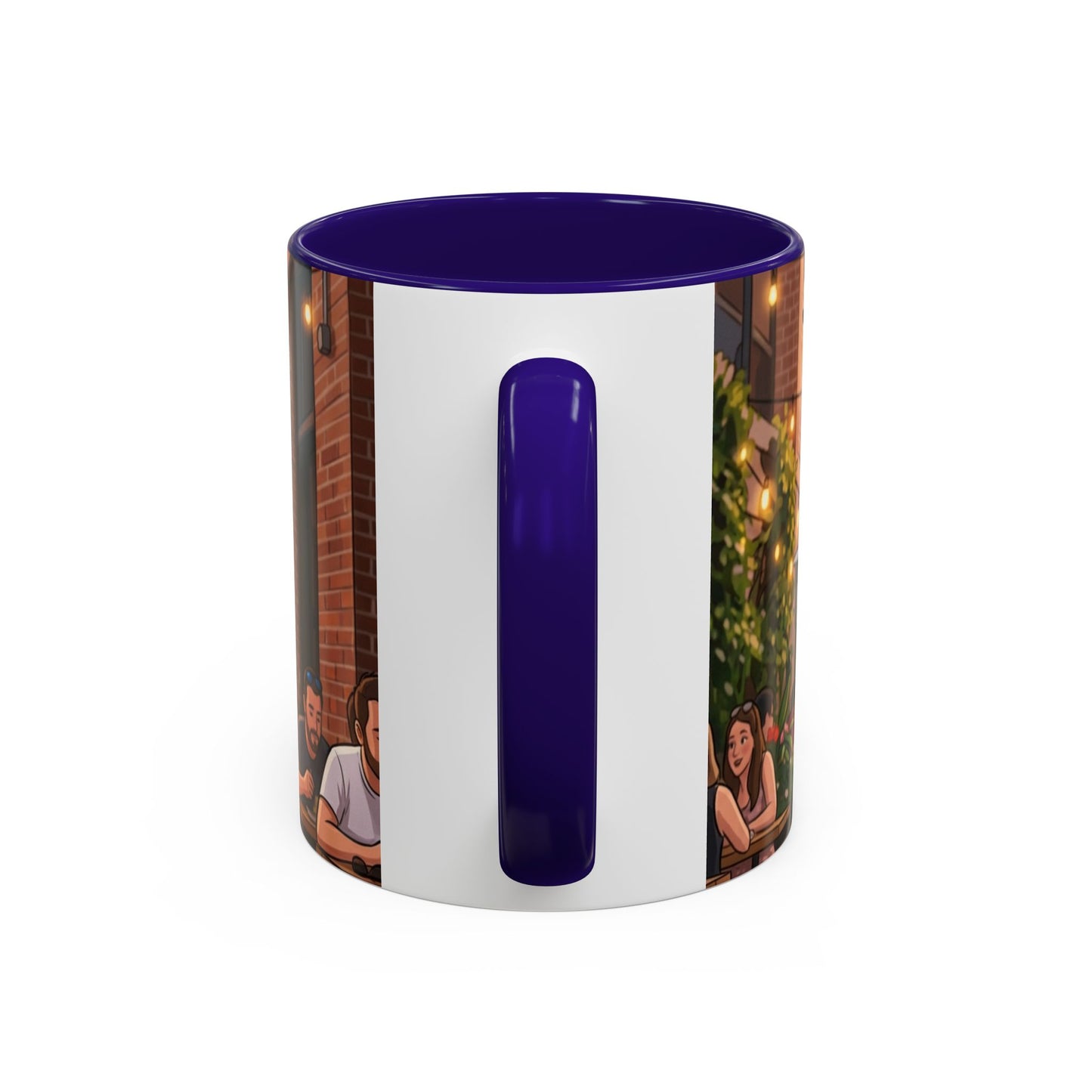 Sarcastic Girl Illustration Mug | 11oz or 15oz Colorful Ceramic