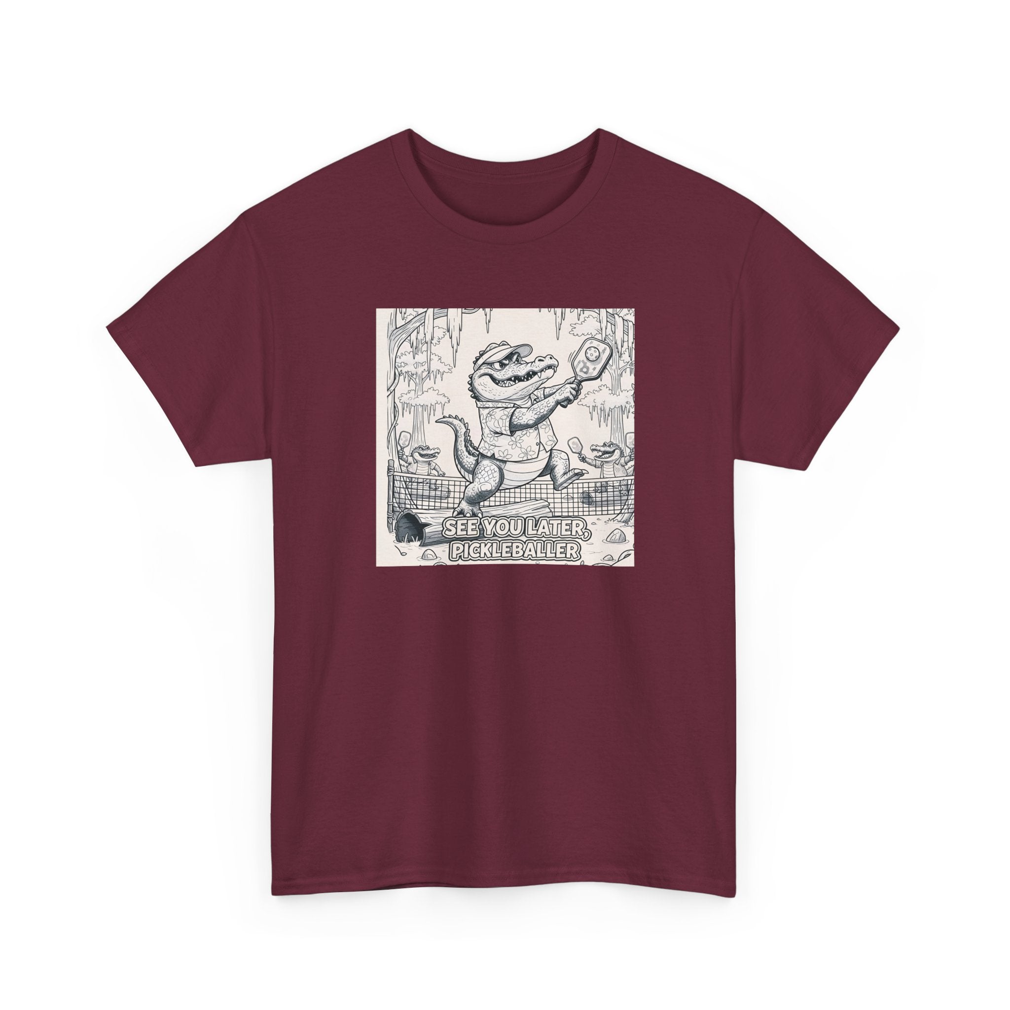 Albert "The Volley" Gator Unisex Heavy Cotton Tee