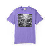 Pickleball Beagle Puppies T-shirt | Monochrome Dog Art