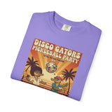 Disco Gators Pickleball Party T-shirt | Retro Beach Players, Let's Get Picklin'
