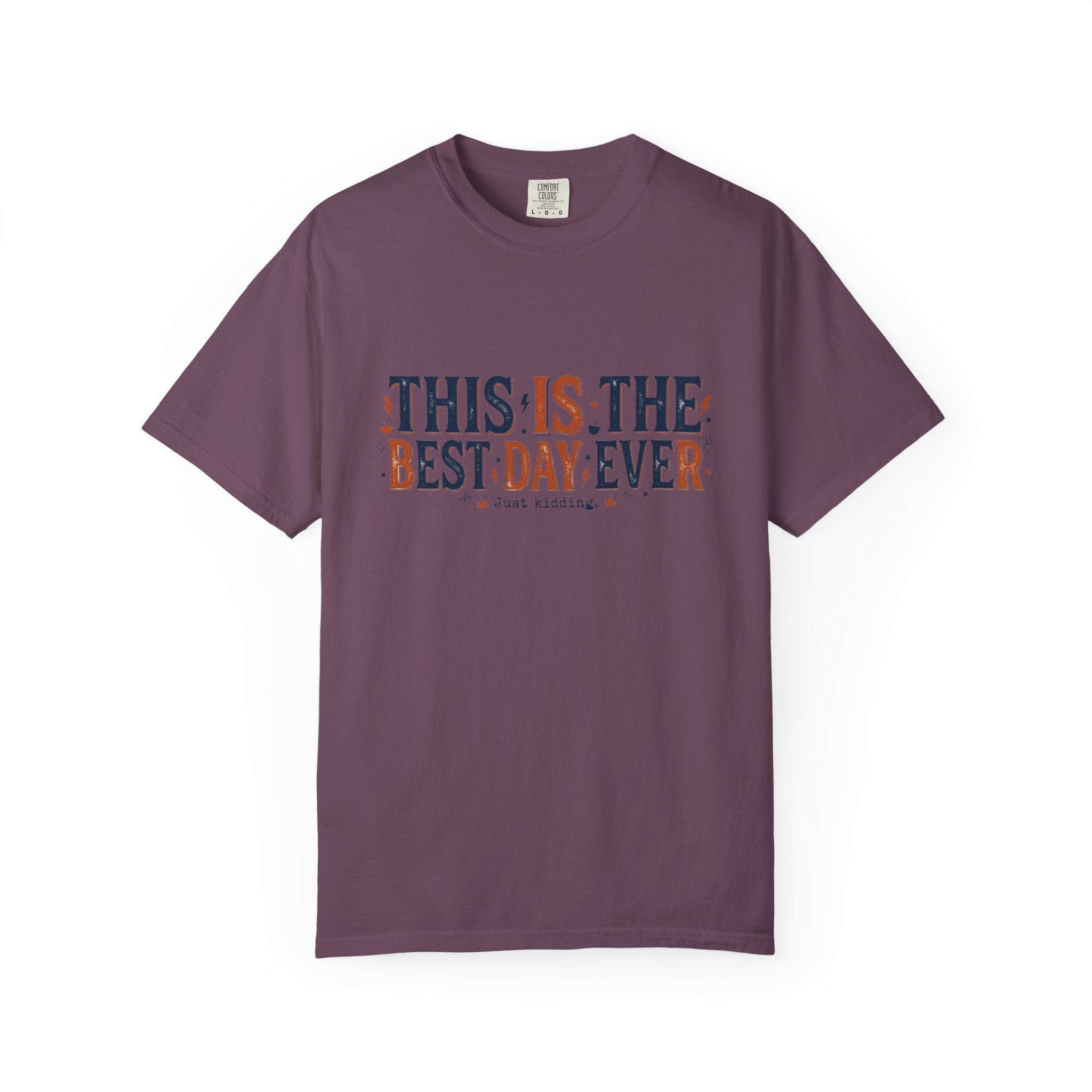 This Is The Best Day Ever shirt | Retro floral typography tee