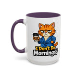 Grumpy Cat Good Morning Coffee Mug | Cat Lover 11oz 15oz
