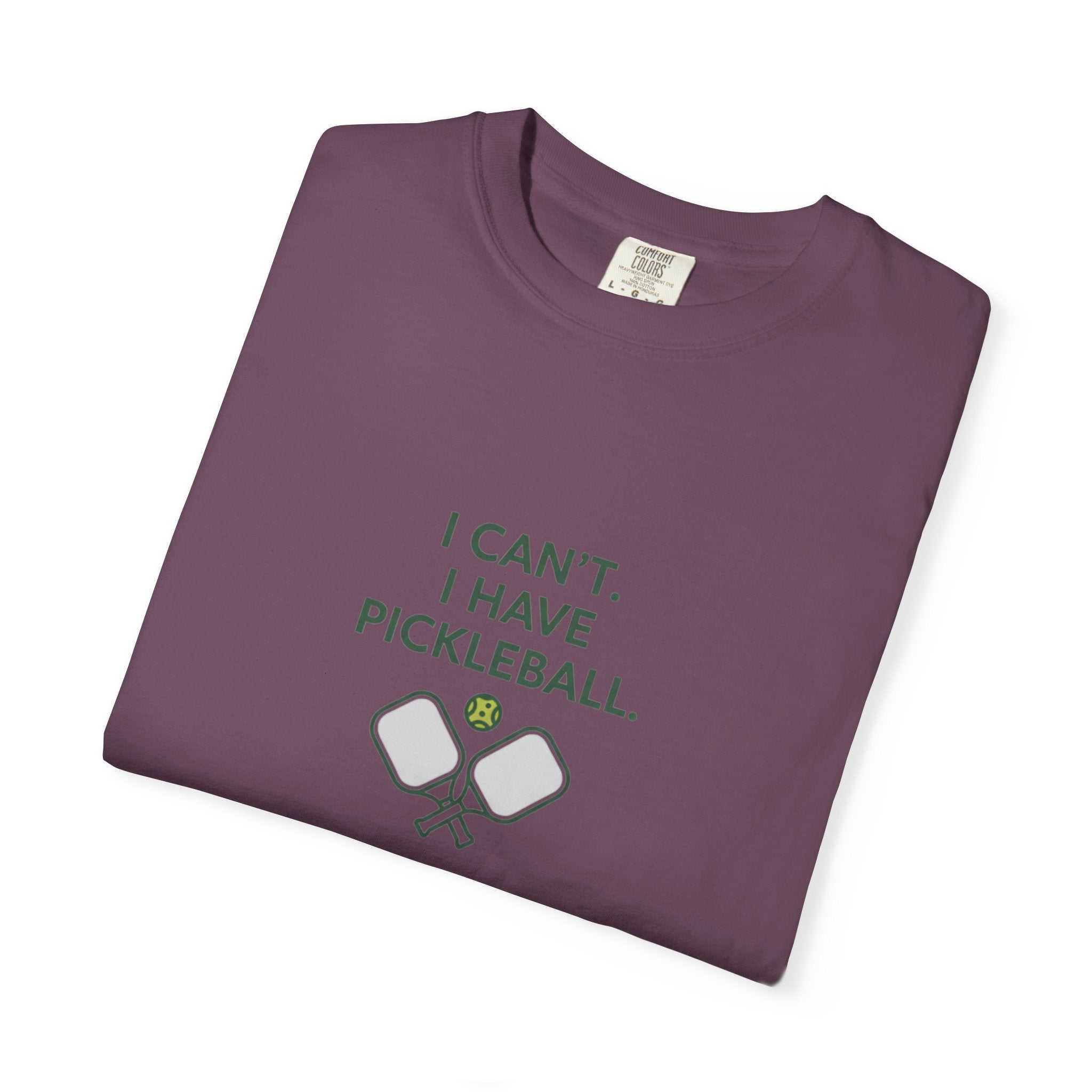 I Can't I Have Pickleball T-Shirt | Pickleball Paddles Graphic Tee