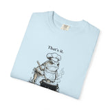 Funny Chef Frog Soup T-shirt | Toad Cooking Quote Tee
