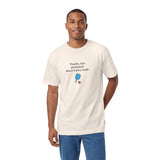 Pickleball Doesnt Play By Itself T-Shirt | Paddle Graphic Tee
