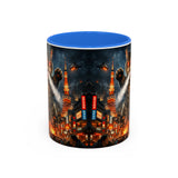 Catzilla Tokyo Cityscape Mug | Color Interior 11oz 15oz